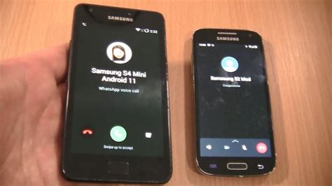 WhatsApp Incoming Outgoing Call At The Same Time Samsung S4 Mini