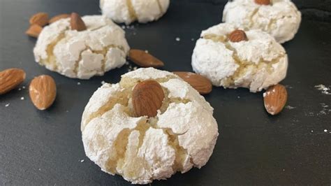 Amaretti Zartes Mandelgeb Ck Italienisches Rezept Sehr Leckere