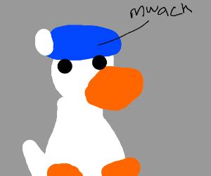 Donald duck upside down is donald trump - Drawception