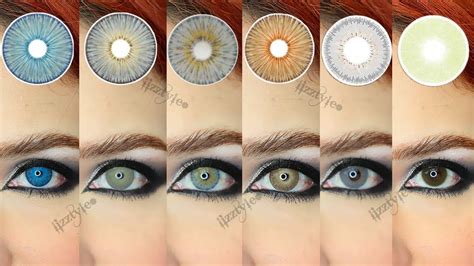 Lentillas De Colores Freshlady Lizztyle Youtube Circle Lenses