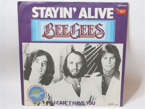 Vinyl Single Bee Gees Stayin Alive Saturday Night Fever Kaufen Auf Ricardo