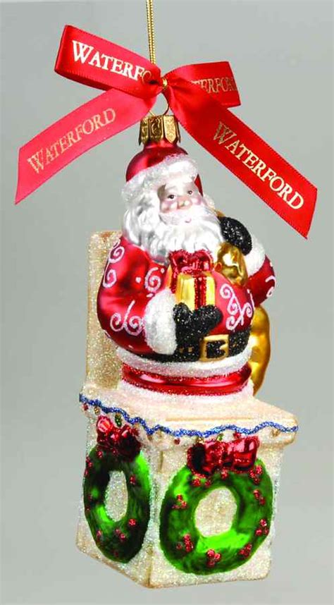 Holiday Heirlooms Ornaments Winter Jack In The Box Santa Boxed By