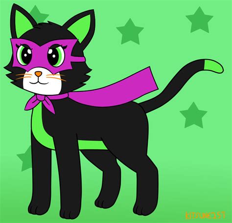 Jinxy the Super Cat by Kitsune257 on DeviantArt