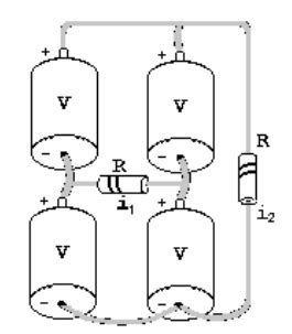 Aio O Circuito Da Figura E Formado Por Pilhas Ideais De