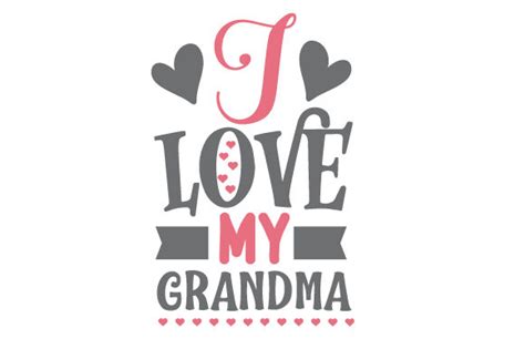 Grandmother Love Grows Svg Free Svg Cut File