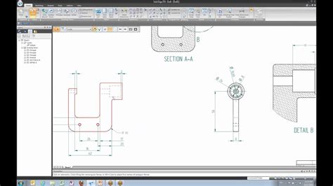 Intro To Solid Edge ST4 Lesson 4 Creating Detailed Drawings YouTube