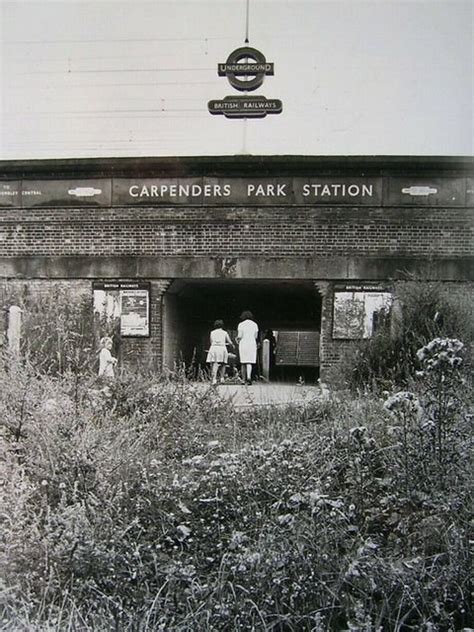 Carpenders Park Station 1967 Terry Trainor Flickr