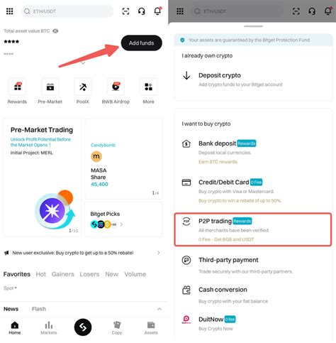How To Buy Crypto On Bitget P2p Mobile App Tutorial Bitget