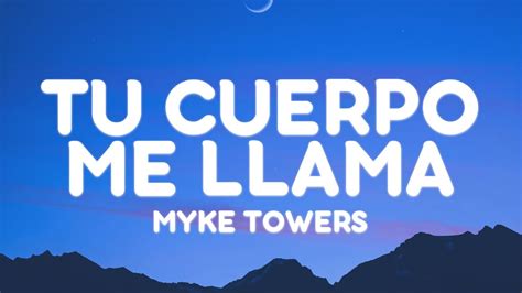 Ovy On The Drums Myke Towers Tu Cuerpo Me Llama Letralyrics Youtube