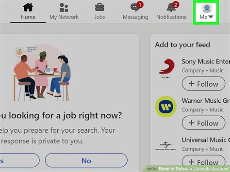 How To Delete A Linkedin Account With Pictures Wikihow