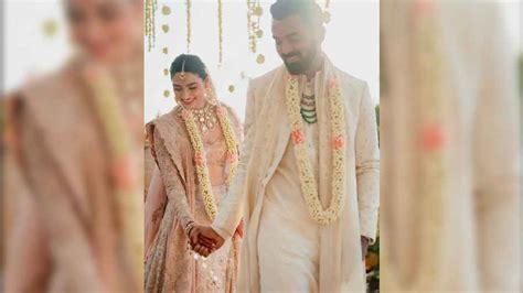 Weddings Athiya Shetty And Kl Rahul Tie The Knot In An Intimate