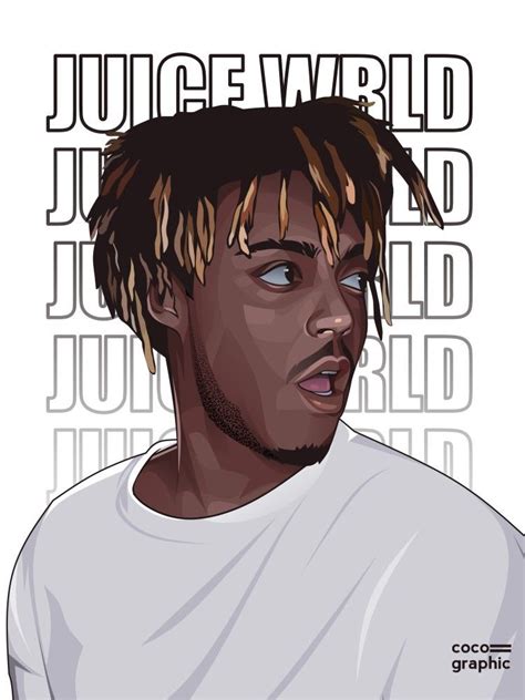 Juice Wrld Metal Poster Print By Cocographic Rapper Art Poster