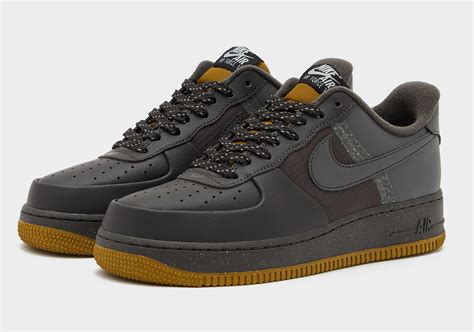 Nike Air Force 1 Low Winterized Brown Gum Crumpe