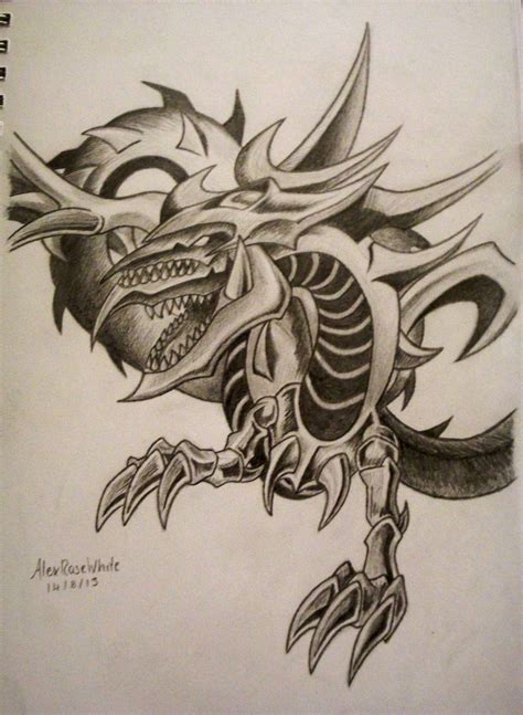 Slifer The Sky Dragon By AlexRose312 On DeviantART Dragon Art Anime Art