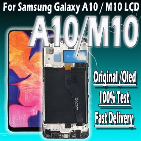 Original Super AMOLED Display For Samsung Galaxy A10 A105 M10 M10 M105