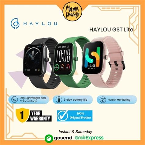 Jual Haylou Gst Lite Ls Smartwatch Tft Display Spo Tracking