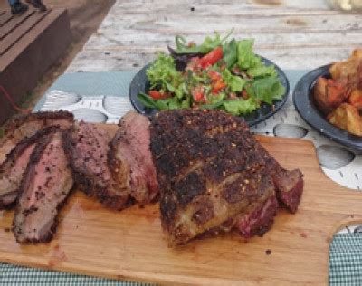 Picaña a la parrilla con papas rotas fritas Cocineros Argentinos