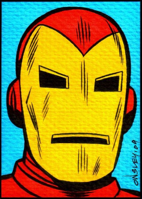 Sketch Cards For Sale By Patrick Owsley At Coroflot Iron Man