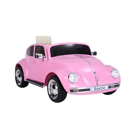 Fusca Rosa Infantil - Carrinho Elétrico Infantil Fusca Beetle Rosa Volkswagen 12V | Shopee Brasil
