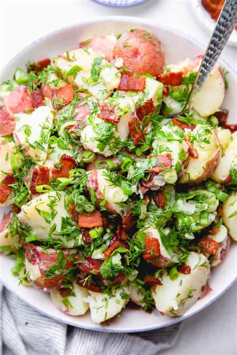 Red Potato Salad With Dill Veronika S Kitchen