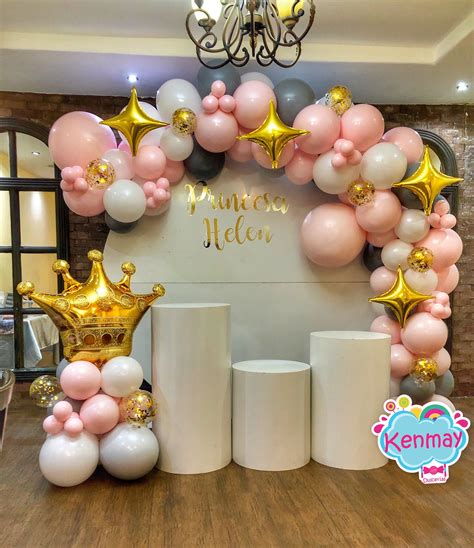 Recolectar Images Decoracion De Princesas Con Globos Viaterra Mx