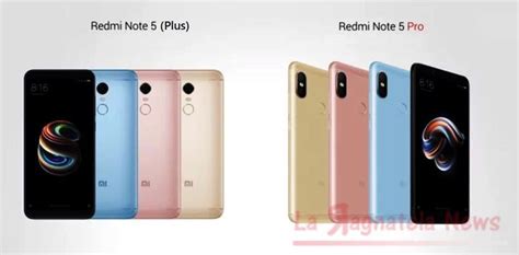 Xiaomi Redmi Note 5 O Plus E Note 5 Pro Un Balzo Spazio Tempo La Ragnatela News Note 5