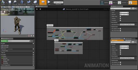 Anim Blueprint Editor Unreal Engine Documentation