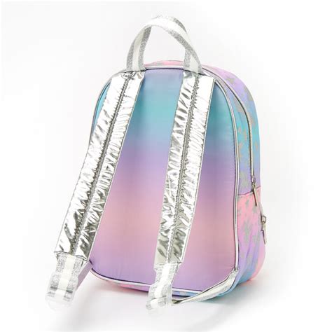 Claire's Club Unicorn Small Backpack - Purple | Claire's