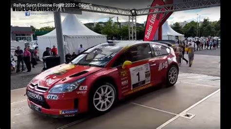 Rallye Saint Etienne Forez D Part Youtube