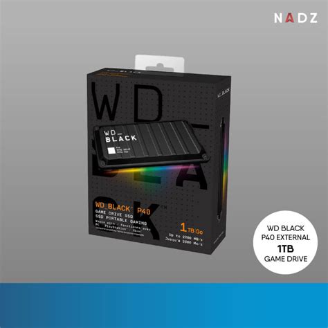 Western Digital Wd Black P Ssd External Tb Game Drive Lazada Co Th