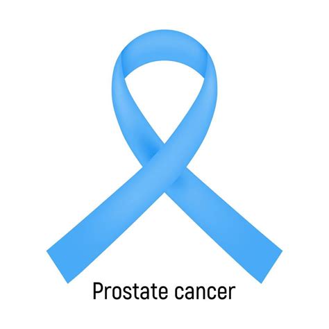 Cancer Ribbon. Prostate cancer. Vector illustration. 22698886 Vector ...