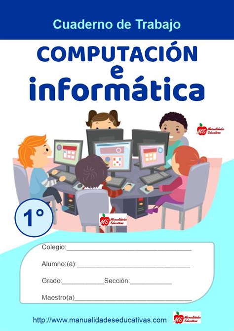 Cuaderno De Trabajo Computaci N E Inform Tico Inicial Y Primaria