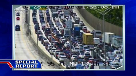 I 95 Express Lanes Reopen At Nw 151 St After Car Crashes Into Barrier