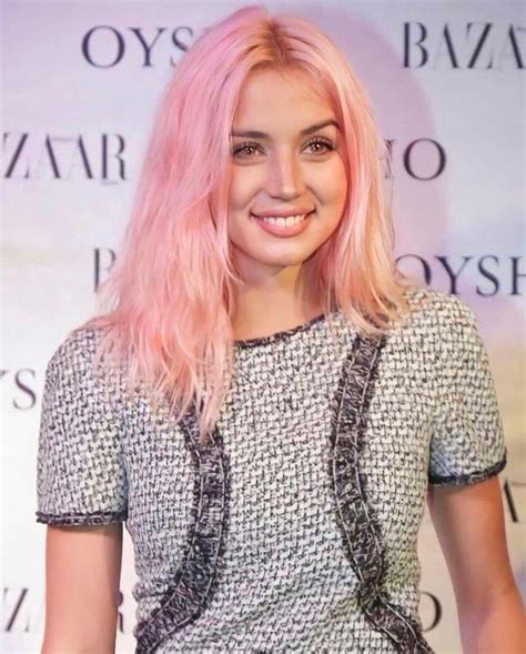 Cinema Brainiac On Twitter Ana De Armas With Pink Hair 2014💕