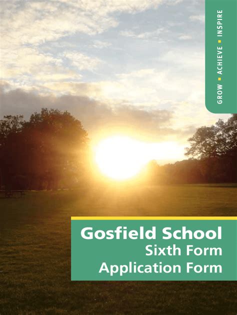 Fillable Online Sixth Form Process And Criteria Priors Field Fax