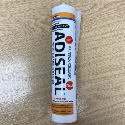 Adiseal Adhesive Sealant 290ml Ultra Clear Amazon Ca Tools Home