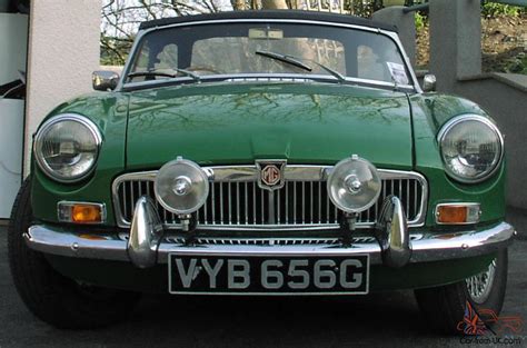 1969 Mgb Roadster With Hardtop British Racing Green