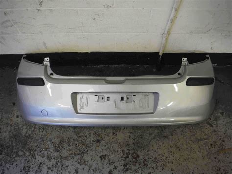 Renault Clio Mk3 2005 2009 Rear Bumper Silver Ted69 Store Renault