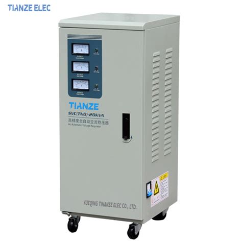 3 Phase SVC 20kVA Servo Type AC Automatic Voltage Regulator Stabilizers