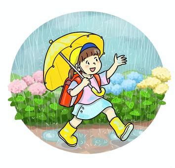 Free Vectors Rainy Day Trip Clip Art Library