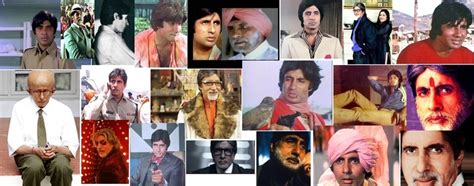 Big B Aka Amitabh Bachchan Collage Film Seven Amitabh Bachchan Film