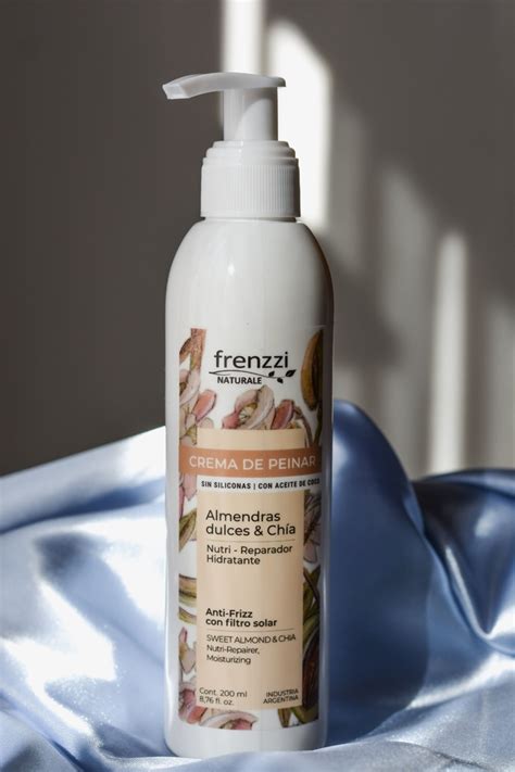 Crema Para Peinar Frenzzi Almendras Y Chía