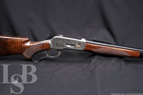 Browning Miroku Model 71 High Grade Engraved .348 Winchester Lever Rifle | Lock, Stock & Barrel ...