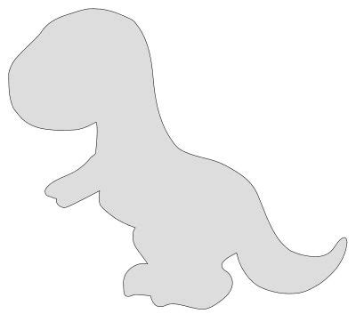 Dinosaur Patterns And Stencils Printable Templates In 2020 Dinosaur