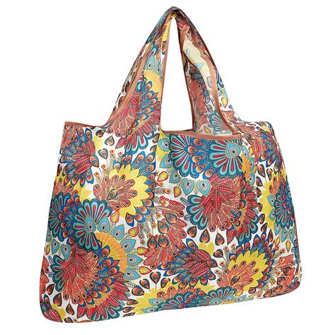 Wrapables Large Foldable Tote Nylon Reusable Grocery Bag Michaels