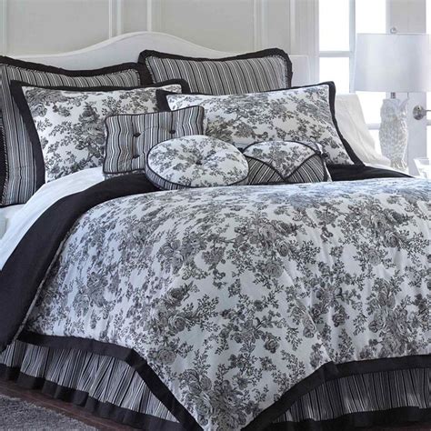 Toile Garden Comforter Set Comforter Sets Toile Bedding Comforters