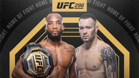 UFC 296: Edwards vs Covington: Where to Watch, Head to Head: All You ...