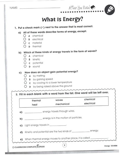 Printable Reading Comprehension Worksheets 10th Grade Gsrp — Db