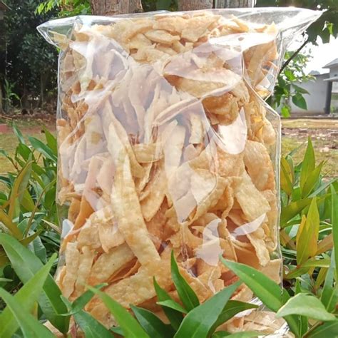 Jual Keripik Singkong Asin Gurih Renyah Kripik Original Murah Gr