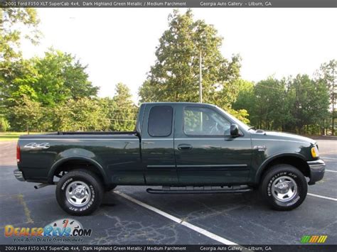 2001 Ford F150 Xlt Supercab 4x4 Dark Highland Green Metallic Medium